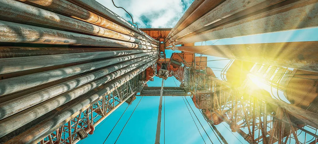 Casing being run into the wellbore