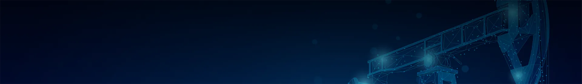 Oil production equipment at drilling site