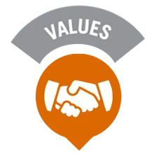 Core values logo