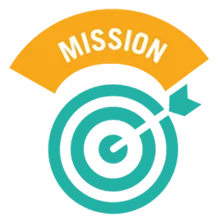 Corporate mission logo
