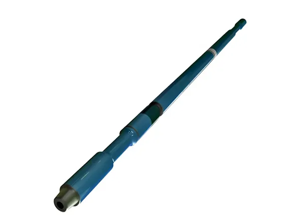 Fully hydraulic drilling jar on a white background