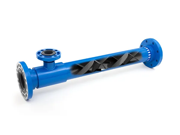 Gas-liquid mixer on a white background