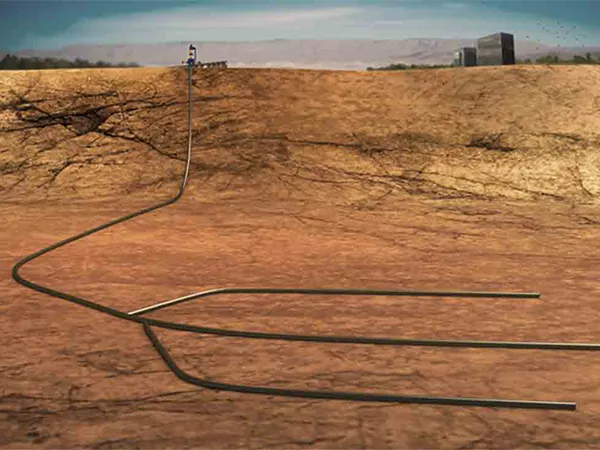Multilateral well schematic diagram