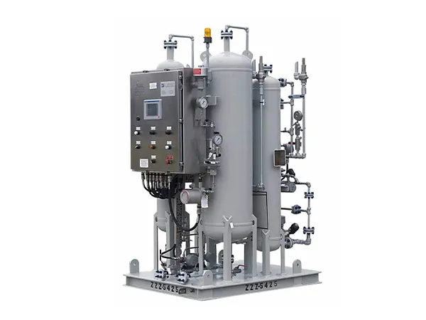 Nitrogen generator on a white background