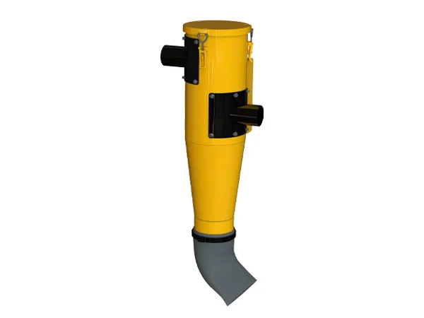 Pressurized sampler on a white background